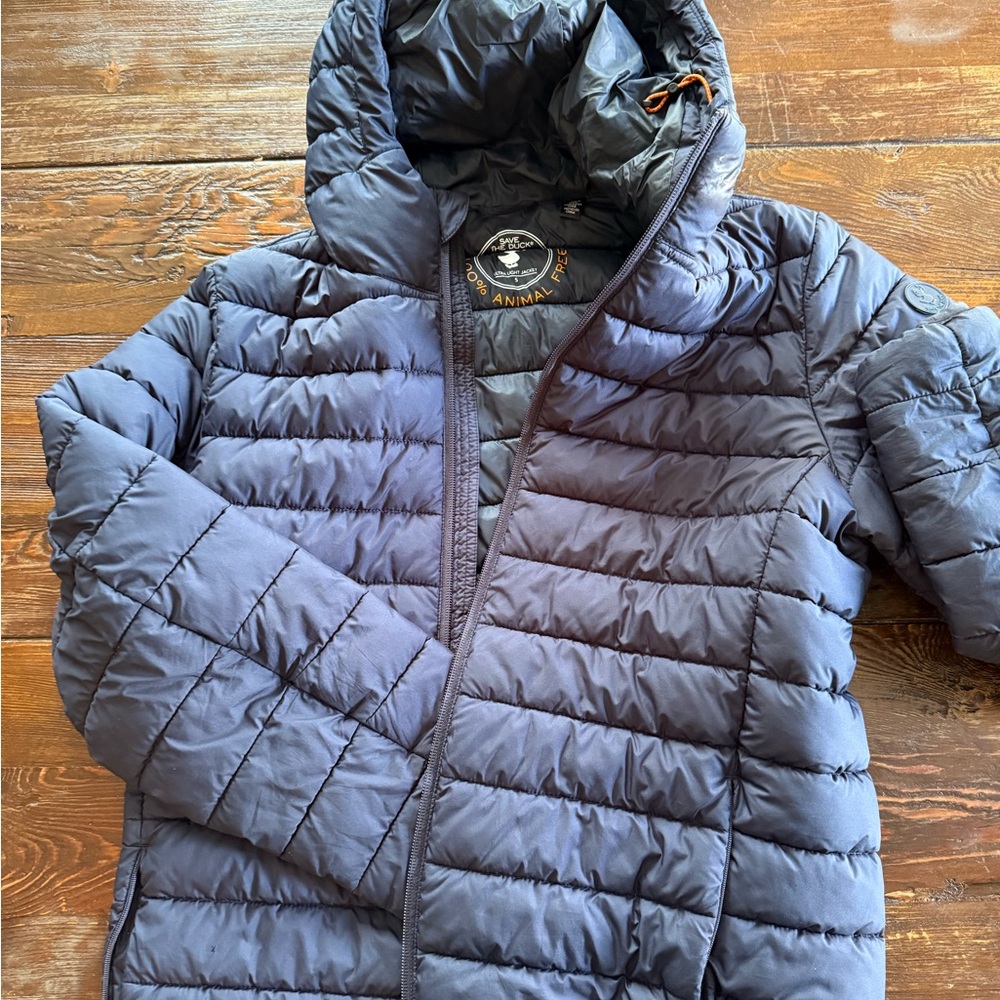 Men's Size Small Save the Duck Puffer Jacket - Blue